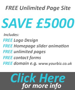 Free Unlimited Pages Website Design Offer