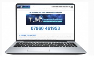 Free Website Design Offer Example - TM Communication