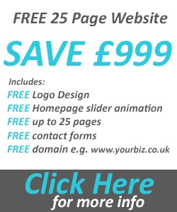 Free 25 page website offer