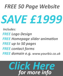 Free 50 page website design offer